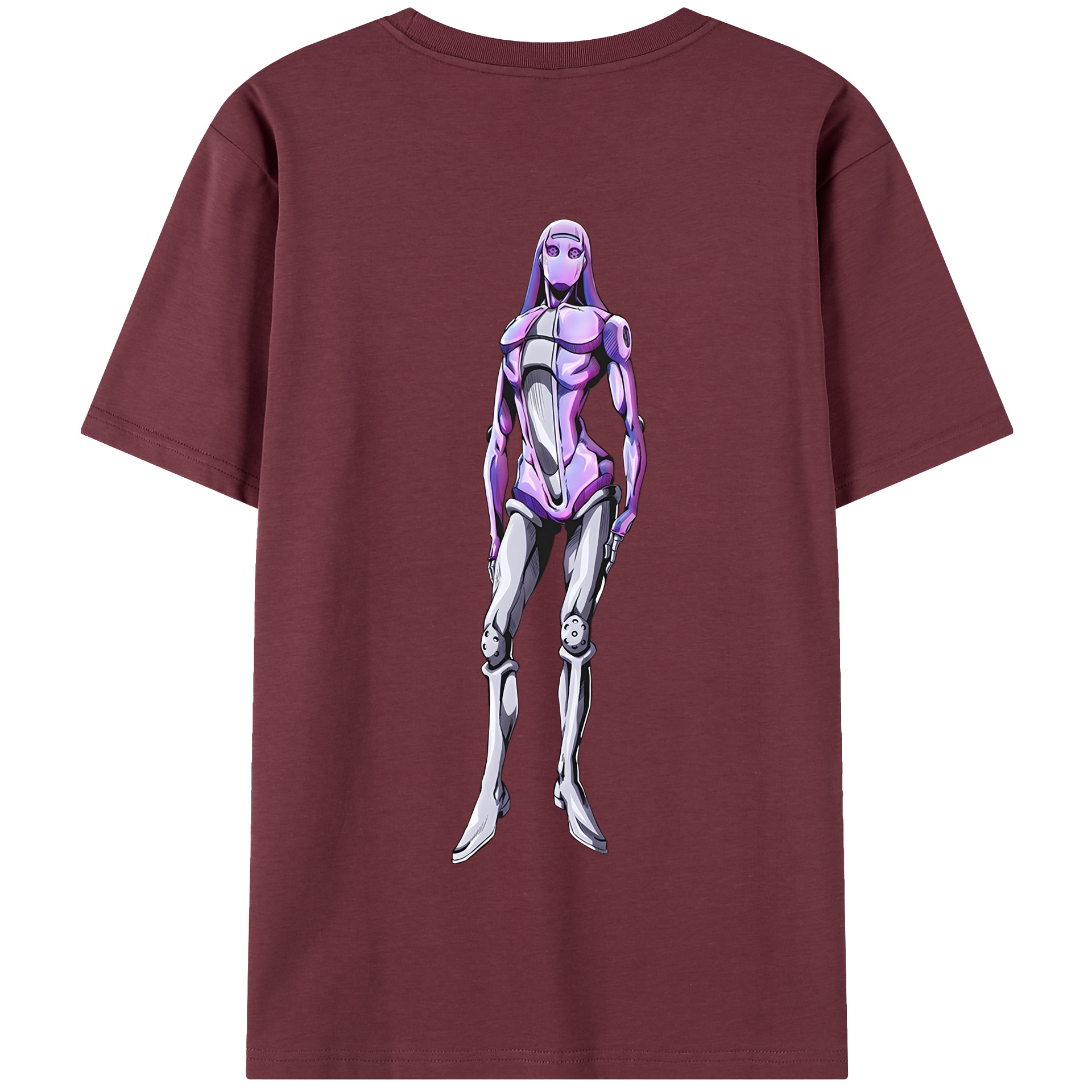 （画像用） ジョジョの奇妙な冒険 JoJo's Bizarre Adventure 綿100％半袖Tシャツ（背面プリント）